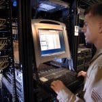 network administrator working